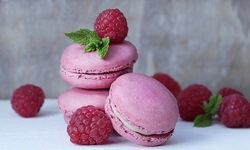 マカロンとベリー